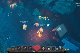 我的世界地下城：多人联机挑战苦力怕森林三星的难度，怪物们好强