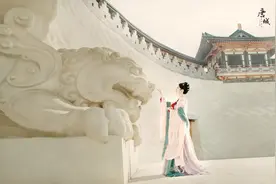 唐城古风汉服人像摄影花絮及后期教程，教调色，还教裙摆变形拉大