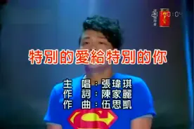 张玮琪 特别的爱给特别的你 当年也是家喻户晓 现在听也不过时啊视频封面