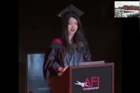 她的演讲让美国大学全场起立，大中国留学生应有的样子，太霸气了视频封面