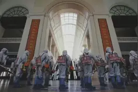 武汉汉口火车站全面消毒视频封面