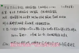 肾病医案:糖尿病肾病气阴两虚证医案视频封面