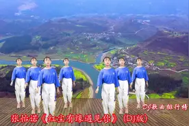 新歌！张怡诺一曲DJ《红尘有缘遇见你》节奏优美，好听极了视频封面