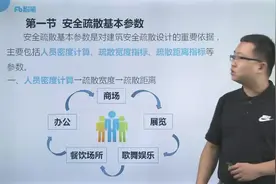 消防技术实务：安全疏散基本参数—人员密度计算—办公建筑视频封面