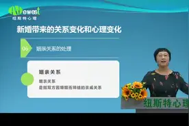 婚恋心理学：新婚调适（姻亲关系的调整）-51心理学院