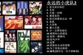 经典珍藏 永远的小虎队经典歌曲精选2  好听拿走不谢！