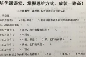 五年级数学 培优课堂 课时练 长方体 名师课堂 考出100分好成绩！视频封面