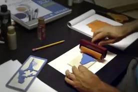 0基础，套色版画教程～视频封面