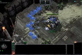 星际争霸2 娱乐打法不喜勿喷，全程纯步兵打法，好兄弟就是香