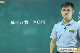 治风剂：芎菊上清丸、正天丸、脑立清丸、天麻钩藤颗粒等中成药视频封面