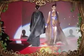 时尚超模T台走秀，薄纱飘逸，美感十足视频封面