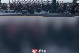 西安交响乐团与火箭同框演奏“中国航天祖传BGM”网友：我直接一个爆哭图片