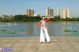 送你一首超好听的《泛水荷塘》，形体舞，简单易学，新手轻松学会
