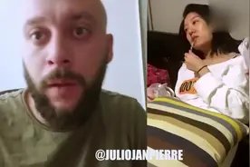 老外看中国妹子见男友前后的对比，最后还模仿了一把，很骚气！