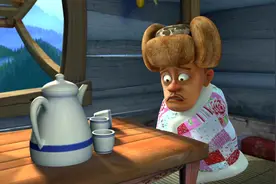 光头强竟然发烧烧到40度，还以为是得了禽流感，赶忙跑去医院