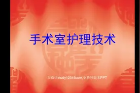 手术室护理技术(幻灯片)视频封面