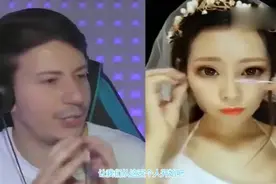 老外看中国新娘结婚后卸妆的样子，表情狰狞语无伦次，太逗了！视频封面