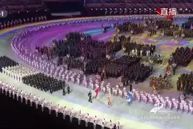 军运会中国运动员入场太震撼