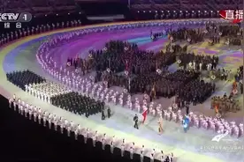军运会中国运动员入场太震撼