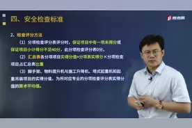 帮考网龙炎飞老师三分钟详解安全检查评分的标准是什么？视频封面