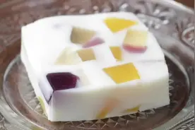 食谱先记着 彩色牛奶冻