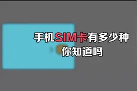 手机SIM有多少种，你知道吗？