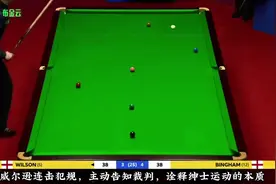 囧哥不易察觉的连击犯规，击球后主动告知裁判，此举足显绅士。视频封面