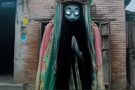 【新中式志怪】求不得，进不去 #梦核 #视觉冲击 #怪核视频封面