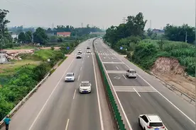 四川泸州至重庆永川高速公路与港城大道出口，泸永高速#高速公路视频封面