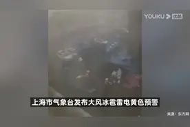 上海暴雨3名大白被刮跑？当地保安发声_超清#