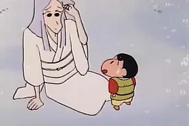原来小新不是美伢的亲儿子，这种事也是绝了。#蜡笔小新 #搞笑视频封面