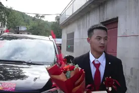 好用心的新郎官@赵@喜欢 #喜结良缘 #民俗文化 #接亲视频封面