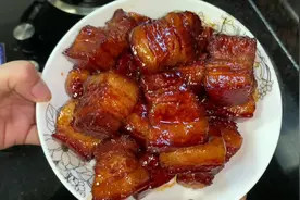 这样做出来的腩肉，我家不吃肥肉的孩子都干了半盘#红烧肉