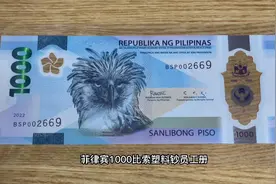 今天讲菲律宾1000比索塑料钞员工册视频封面