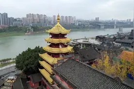 千年古刹，大隐于市！磁器口宝轮寺，求事业、求学业视频封面