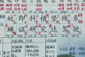 四年级上册语文第6课《夜间飞行的秘密》生字拼音+笔顺+部首+组词