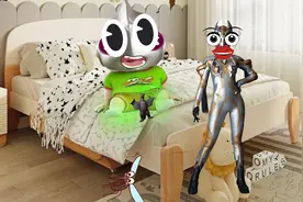 小迪不洗脚，脚上都长大虫子了#奥特曼儿童动画片 #益智动画