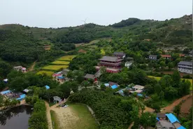 #唐河 #龙泉禅寺 #一起享受大自然的美 深山里的古寺视频封面