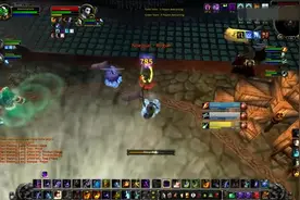 #魔兽世界 经典PVP视频丨80级WLK丨暗牧menismyforte 贼暗德3V3