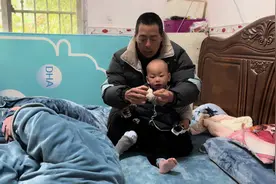 爷爷现在也是带娃的好手，穿衣洗漱一顿操作行云流水 #爷爷带娃视频封面