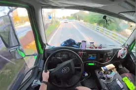 两辆前四后八护送我方小跟班，广州-东莞，全程九十公里视频封面