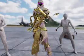 土豆在出生岛的大决斗 #和平精英 #和平精英空岛集结 #3d动画