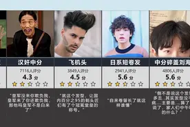 虎扑，男生“发型”选择评分 #虎扑 #男生 #发型