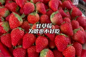 大家知道为什么看着红彤彤的草莓也不好吃吗