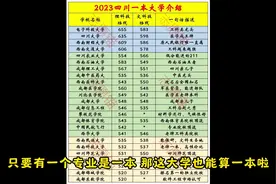 一张表说完24所四川一本大学 #四川高校 #四川高考 #四川一本大学视频封面