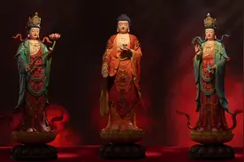 #太铜 艺术品《西方三圣》视频封面