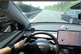 不严谨测试，特斯拉model Y120公里巡航的电耗表现，空调23度自动