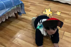 第401天，会跑了～#人类幼崽 #你家孩子也这样吗 #熊孩子系列 @尚