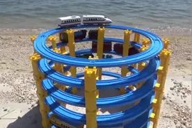 儿童喜爱的仿真高铁和谐号轨道火车玩具