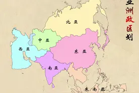 亚洲政区图#亚洲 #地图视频封面